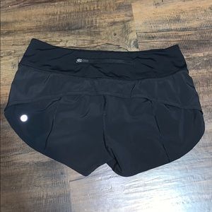 Lululemon Black Running Shorts Size 4